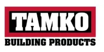 Logo of TAMKO Building Products, a supplier of quality construction materials used by Bayside Builders Group for roofing and siding projects in the Bay Area.